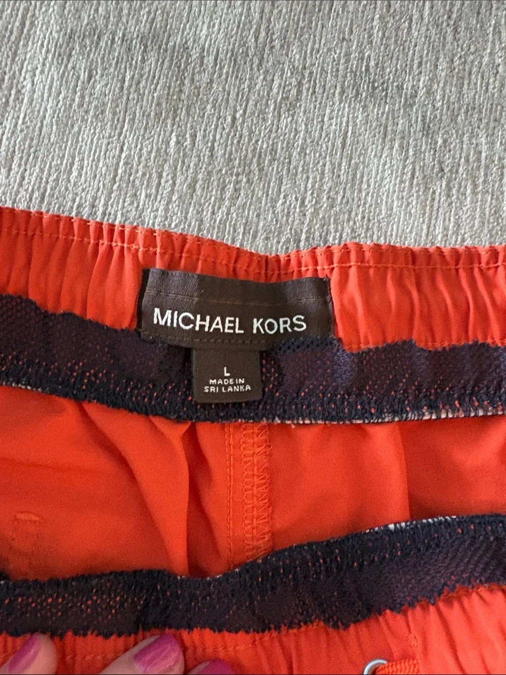 Michael Kors Bright orange Men’s Swim Shorts